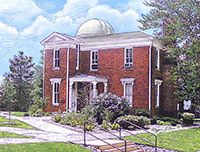 Observatory Albion College print