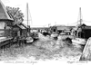 Fishtown, Leland Michgian Line Art Print